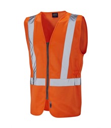 LEO WORKWEAR COPPLESTONE ISO 20471 Cl 2 Railway plus Waistcoat